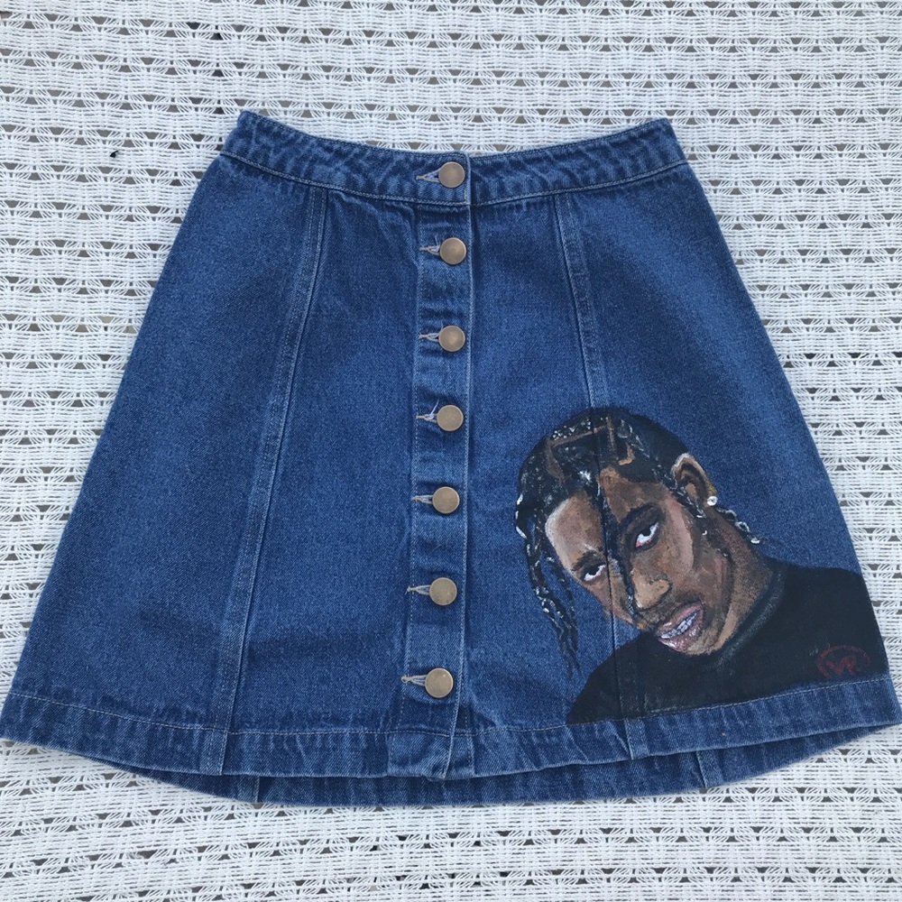 Travis Scott skirt
